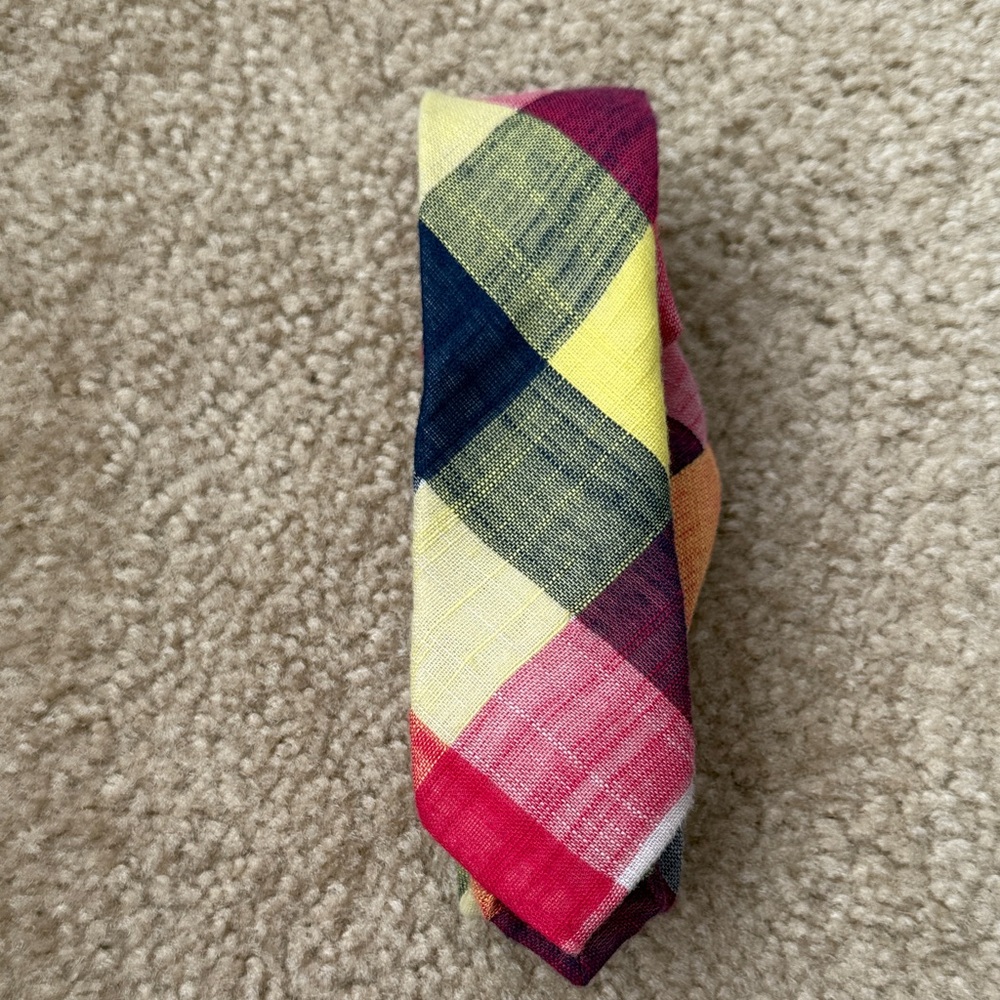 Original Penguin Colorful Plaid Tie